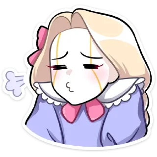 😮‍💨 emoji алиса без надписей @lolitastick Telegram sticker 16 of 48