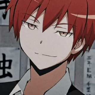 😄 emoji Нагиса и Карма Telegram sticker 1 of 40