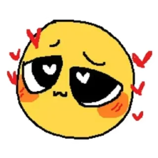 🥰 emoji Больше стикеров 👉🏻 @stickertg4 Telegram sticker 22 of 118