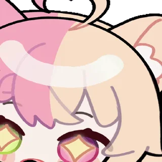 Sticker from Momoi Monaka @fixfox