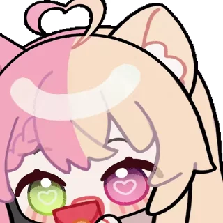 🤑 emoji Momoi Monaka @fixfox Telegram sticker 12 of 55