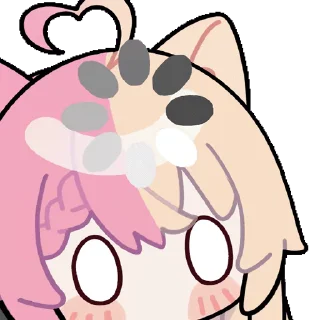 🤔 emoji Momoi Monaka @fixfox Telegram sticker 11 of 55