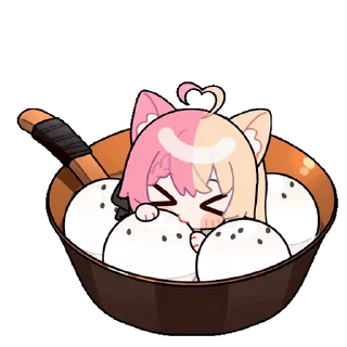 😋 emoji Momoi Monaka @fixfox Telegram sticker 19 of 55