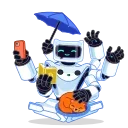 🙌 emoji ✅ Умножь капитал в 3 раза! @visitcabot01 Telegram sticker 2 of 50