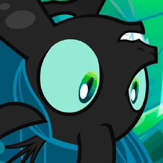 🔃 emoji Queen Chrysalis | @MLP_AnimatedStickers Telegram sticker 16 of 24