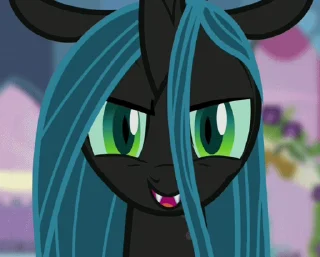 Sticker from Queen Chrysalis | @MLP_AnimatedStickers