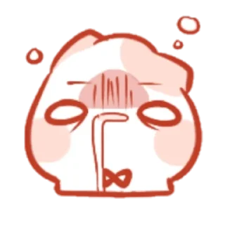🐱 emoji ૮Ꮚ  ₊  милашка  ꒰ @stickers_emoji_R1N ꒱ . .  ୨୨ ˚  ₊  · Telegram sticker 14 of 30
