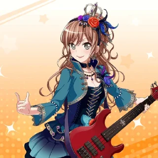 🥀 emoji Лиса Имаи 【@Himarichanstickers】 Telegram sticker 8 of 118