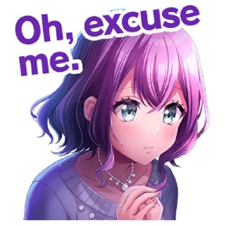 😰 emoji D4DJ Merm4id Telegram sticker 19 of 33