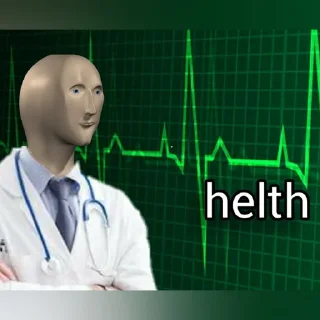 Sticker from Meme 3D Man