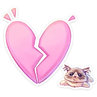 💔 emoji Больше стиков тут: @allstickers_tg Telegram sticker 20 of 48