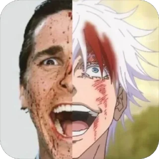 🫥 emoji между небом и землей лишь один сукуна достойный Telegram sticker 4 of 23