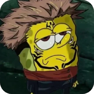🫥 emoji между небом и землей лишь один сукуна достойный Telegram sticker 3 of 23