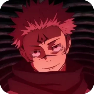 🫥 emoji между небом и землей лишь один сукуна достойный Telegram sticker 1 of 23