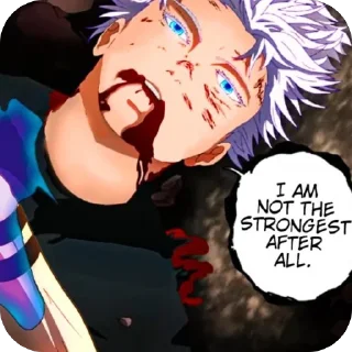 🫥 emoji между небом и землей лишь один сукуна достойный Telegram sticker 17 of 23