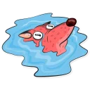 😭 emoji Comrade Fox Telegram sticker 12 of 36