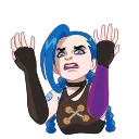 Sticker from Jinx