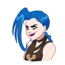 💜 emoji Jinx Telegram sticker 11 of 17