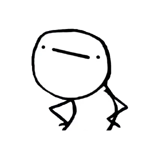 🤨 emoji Мемчики-бэброчки Telegram sticker 6 of 11
