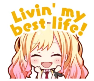 Sticker from Саки тенма