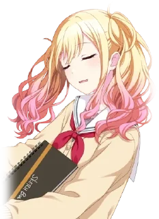 😴 emoji Саки такая милая, сладкая Telegram sticker 11 of 66