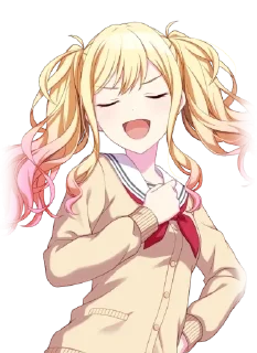 😃 emoji Саки такая милая, сладкая Telegram sticker 22 of 66