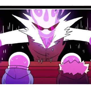 Sticker from Санс с Сансом из Андерфелл @Undertale_Love_Forever
