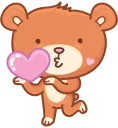 😘 emoji Bernard Telegram sticker 8 of 30