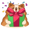 🎁 emoji Hamster Bernard Telegram sticker 23 of 25