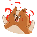 🤬 emoji Hamster Bernard Telegram sticker 15 of 25
