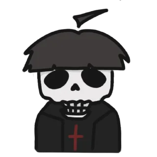 💀 emoji Чиби Руслан Telegram sticker 3 of 20