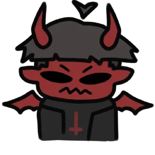 👿 emoji Чиби Руслан Telegram sticker 8 of 20