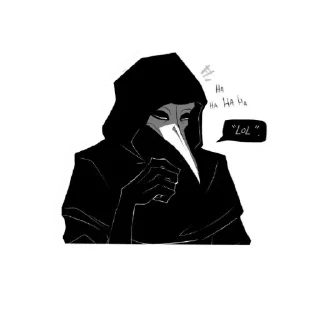 🤣 emoji Scp-049: stickers(@Bekzat) Telegram sticker 6 of 29