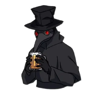 🎩 emoji Scp-049: stickers(@Bekzat) Telegram sticker 3 of 29