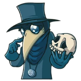 😢 emoji Scp-049: stickers(@Bekzat) Telegram sticker 20 of 29