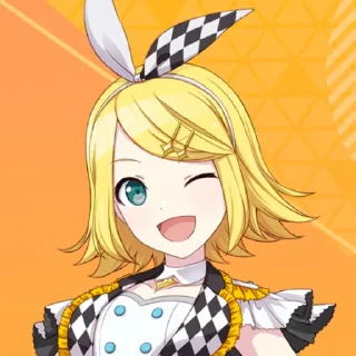 😉 emoji Kagamine Rin! ` @oksyeva Telegram sticker 22 of 120