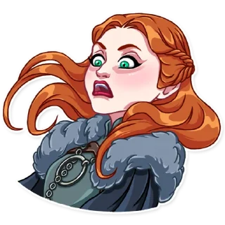 Sticker from Sansa Stark