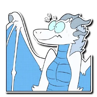 😱 emoji Stickers Drago Telegram sticker 14 of 32
