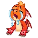 😭 emoji Drago Telegram sticker 9 of 36