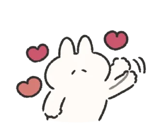 ❣️ emoji (>△<)// & @inrwex Telegram sticker 5 of 31