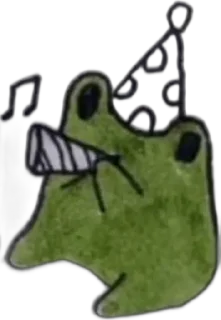 😗 emoji фрогги🐸 Telegram sticker 10 of 10
