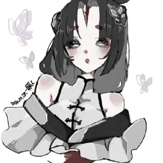 Sticker from Identityv Geisha// @Idvnews1
