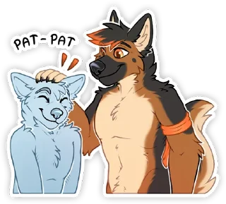 🐶 emoji Ergo Shep Telegram sticker 14 of 20