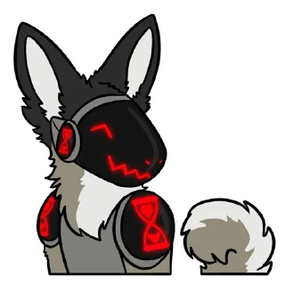 Sticker from Protogen Kajeldal