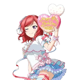 ❤️ emoji Маки Нишикино @magazinrinko Telegram sticker 24 of 66