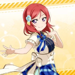❤️ emoji Маки Нишикино @magazinrinko Telegram sticker 3 of 66