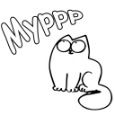 ☺️ emoji Кот Саймон :: @animesticks Telegram sticker 8 of 35
