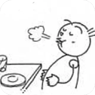 🫥 emoji Minna no nihongo Telegram sticker 19 of 33