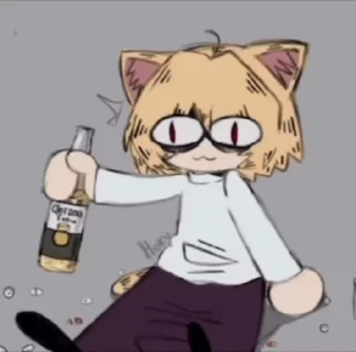 🍾 emoji Neco Arc :: @Shisha2010 Telegram sticker 7 of 10