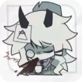 😬 emoji Бумажное образование @anime4_arts Telegram sticker 15 of 30